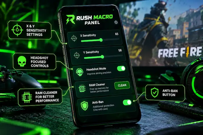 Rush Macro Panel overview